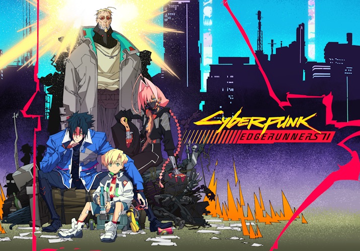 أنمي Cyberpunk: Edgerunners 2 يستعرض طاقمه الجديد في ملصق ترويجي حديث
